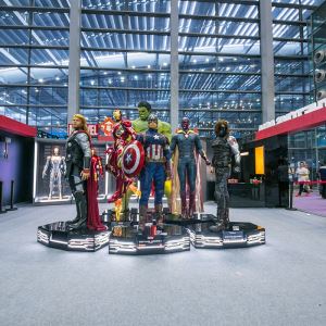 Modelul de ceara de la Avengers Celebrity Wax Model